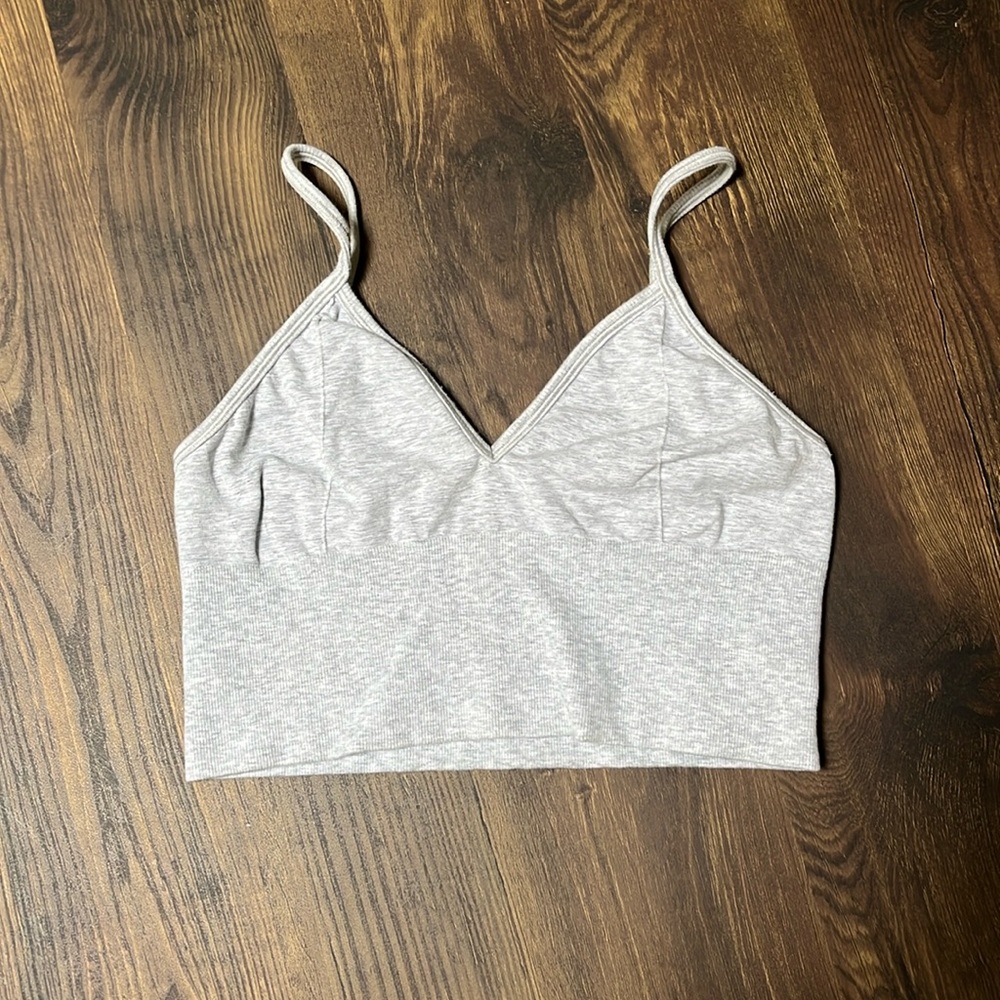 alo grey athletic tank